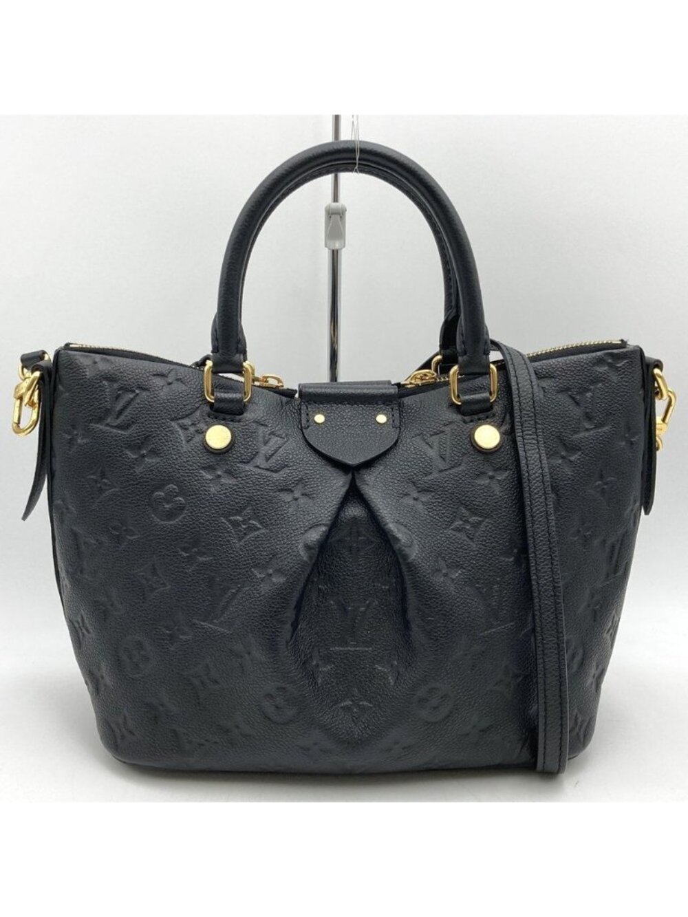 Louis Vuitton Mazarine PM 2-Way Shoulder Bag Monogram Empreinte Noir Black